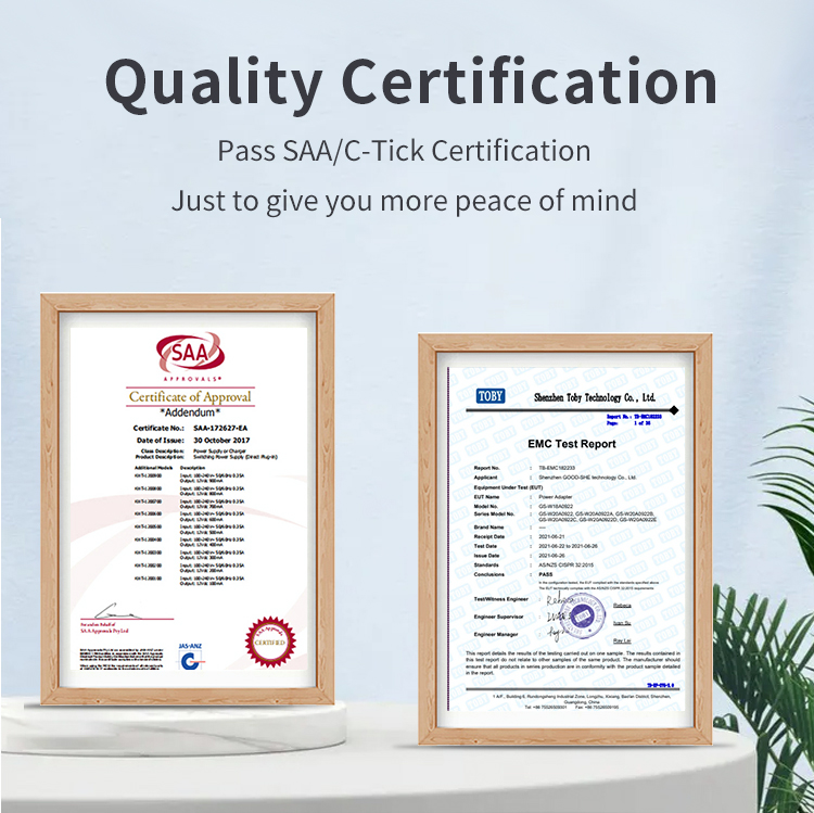 Quality certification